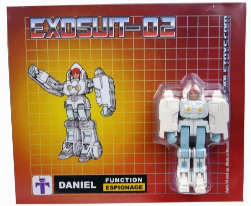 Transforming Exo-Suit Daniel  | Impossible Toys