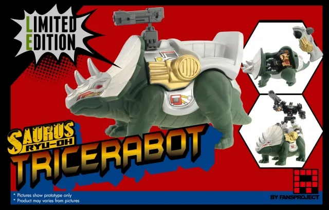 Tricerabot Shell Limited Edition | Fansproject Saurus Ryu-oh