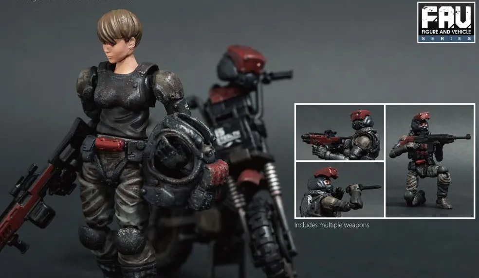 FAV-A26 Selene Raider 1:18 Scale | Acid Rain FAV