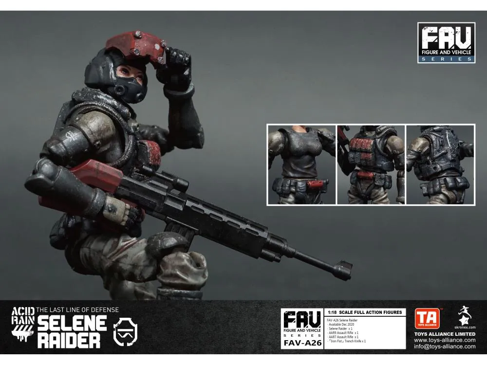 FAV-A26 Selene Raider 1:18 Scale | Acid Rain FAV