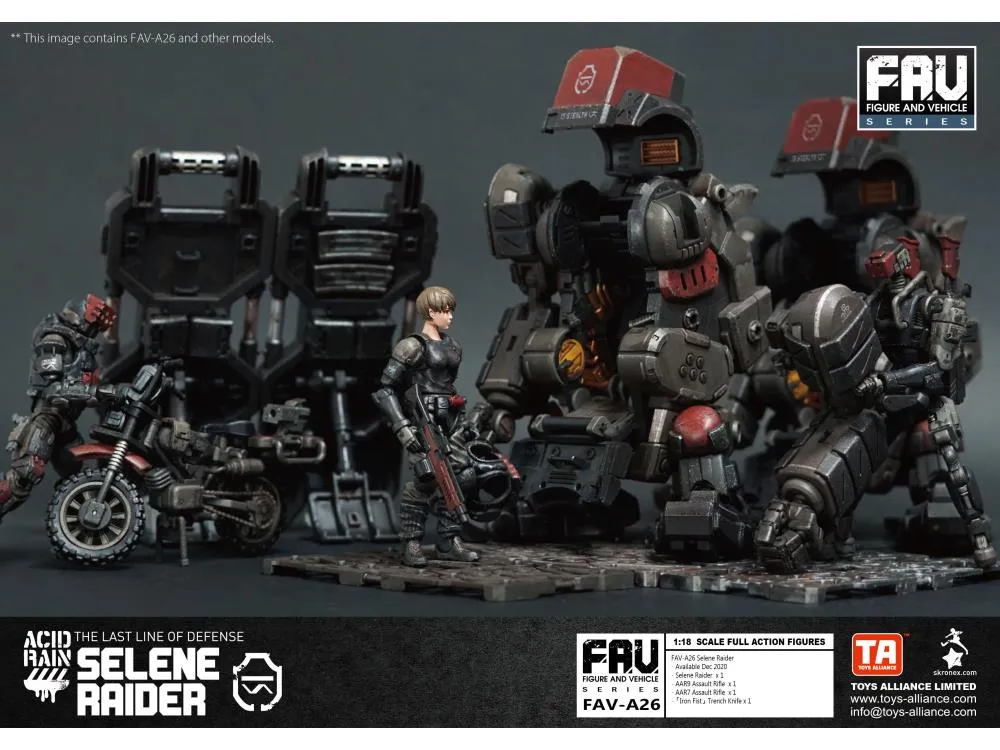 FAV-A26 Selene Raider 1:18 Scale | Acid Rain FAV