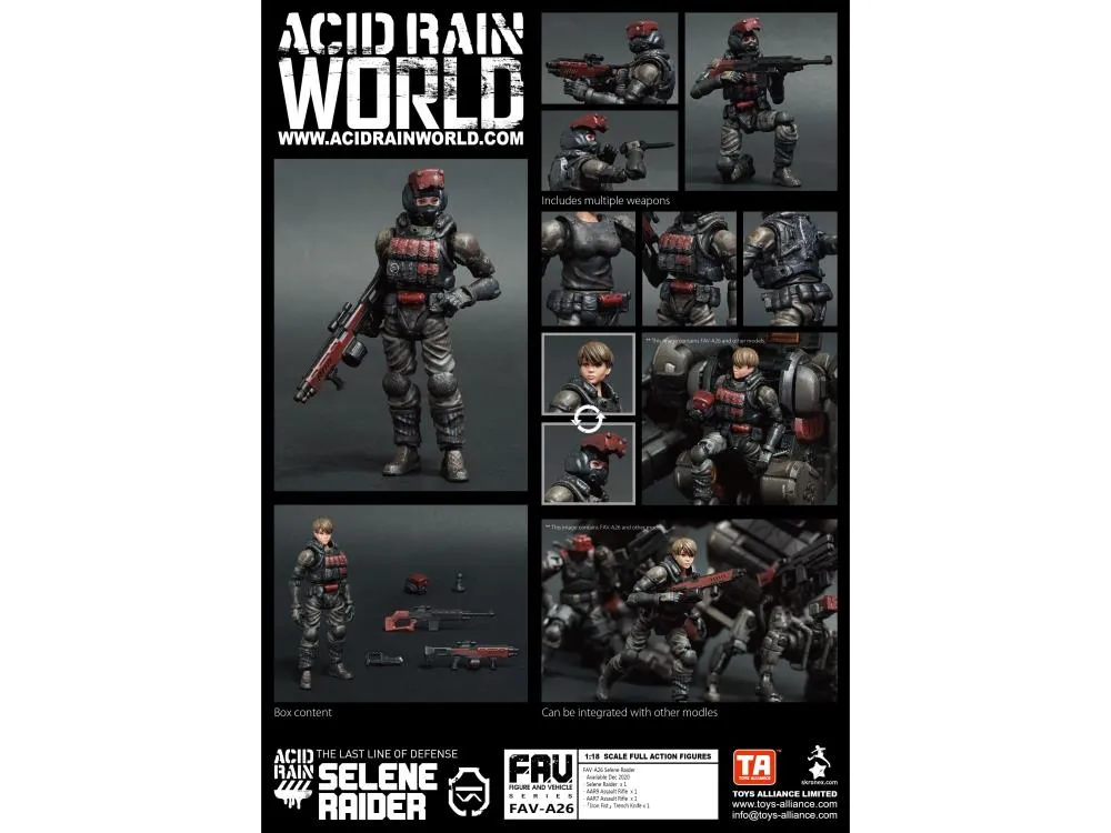 FAV-A26 Selene Raider 1:18 Scale | Acid Rain FAV
