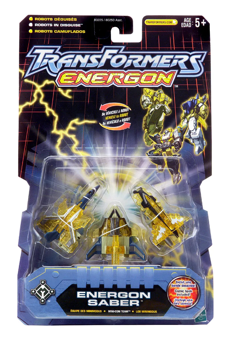 Mini-con Energon Saber | Transformers Energon