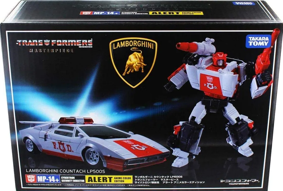 MP-14+ Red Alert Anime Version | Transformers Masterpiece