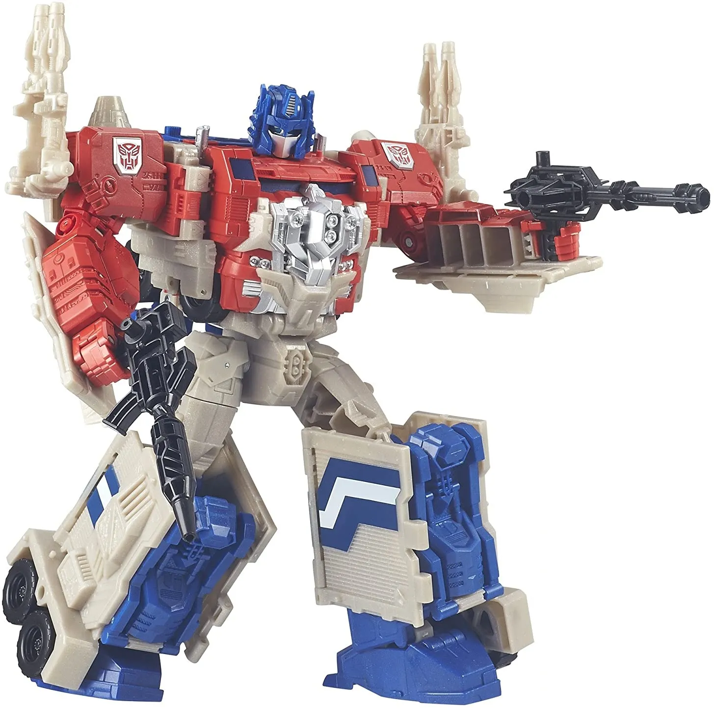 Powermaster Optimus Prime Leader Class  | Transformers Generations Titans Return