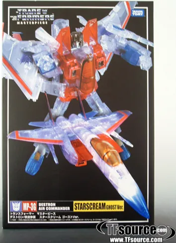 MP-03G Ghost Starscream Clear Version | Transformers Masterpiece