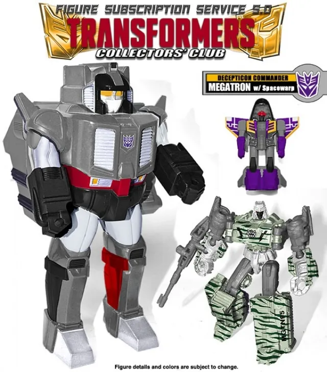 Megatron w/Space Warp | TFSS Transformers Subscription Service Exclusives