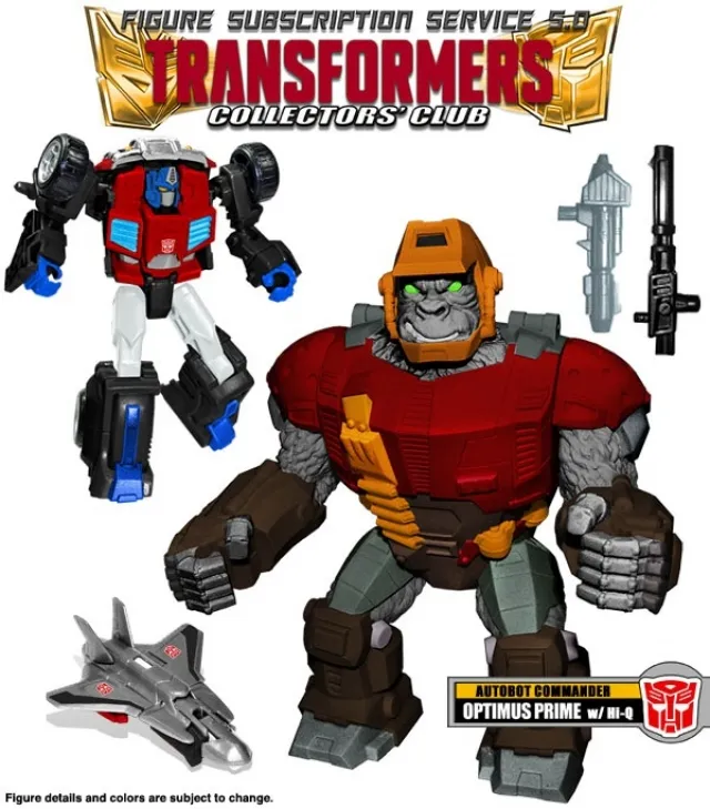 Optimus Prime w/Hi-Q | TFSS Transformers Subscription Service Exclusives