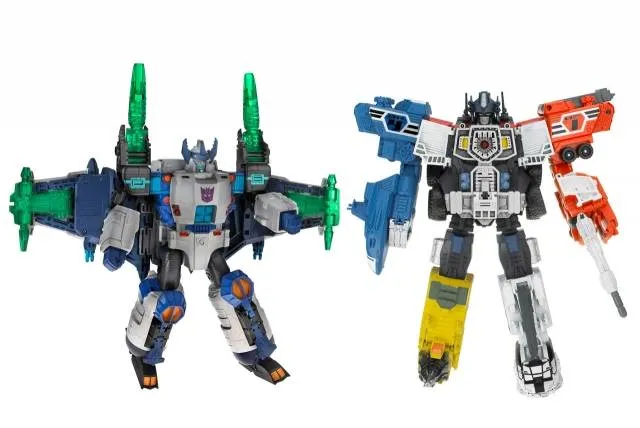 Super Class Powerlinx Optimus Prime versus Megatron | Transformers Energon