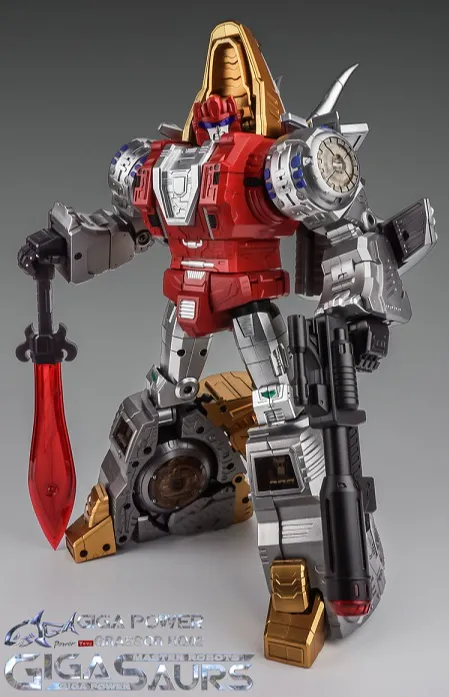 HQ-02 Grassor Metallic Version | GigaPower Gigasaurs