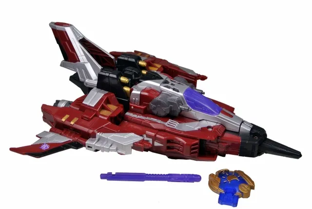 Starscream vs Vector Prime Voyager Class | Transformers Cybertron