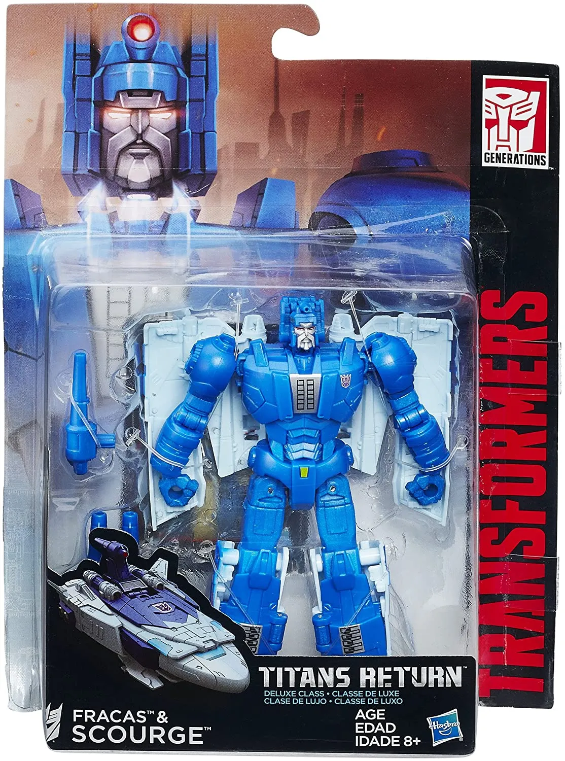 Scourge and Fracas Deluxe Class  | Transformers Generations Titans Return