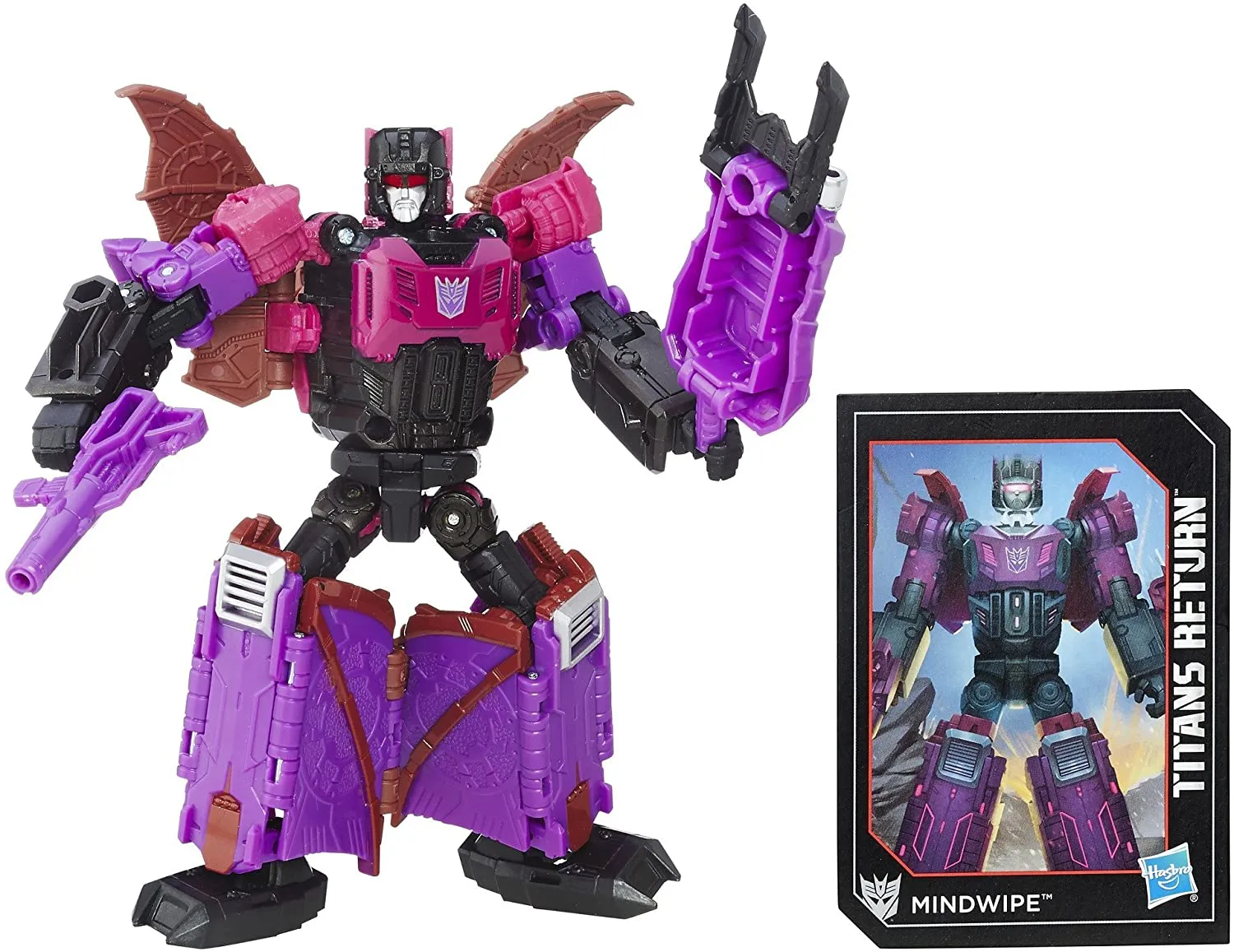 Mindwipe and Vorath Deluxe Class  | Transformers Generations Titans Return