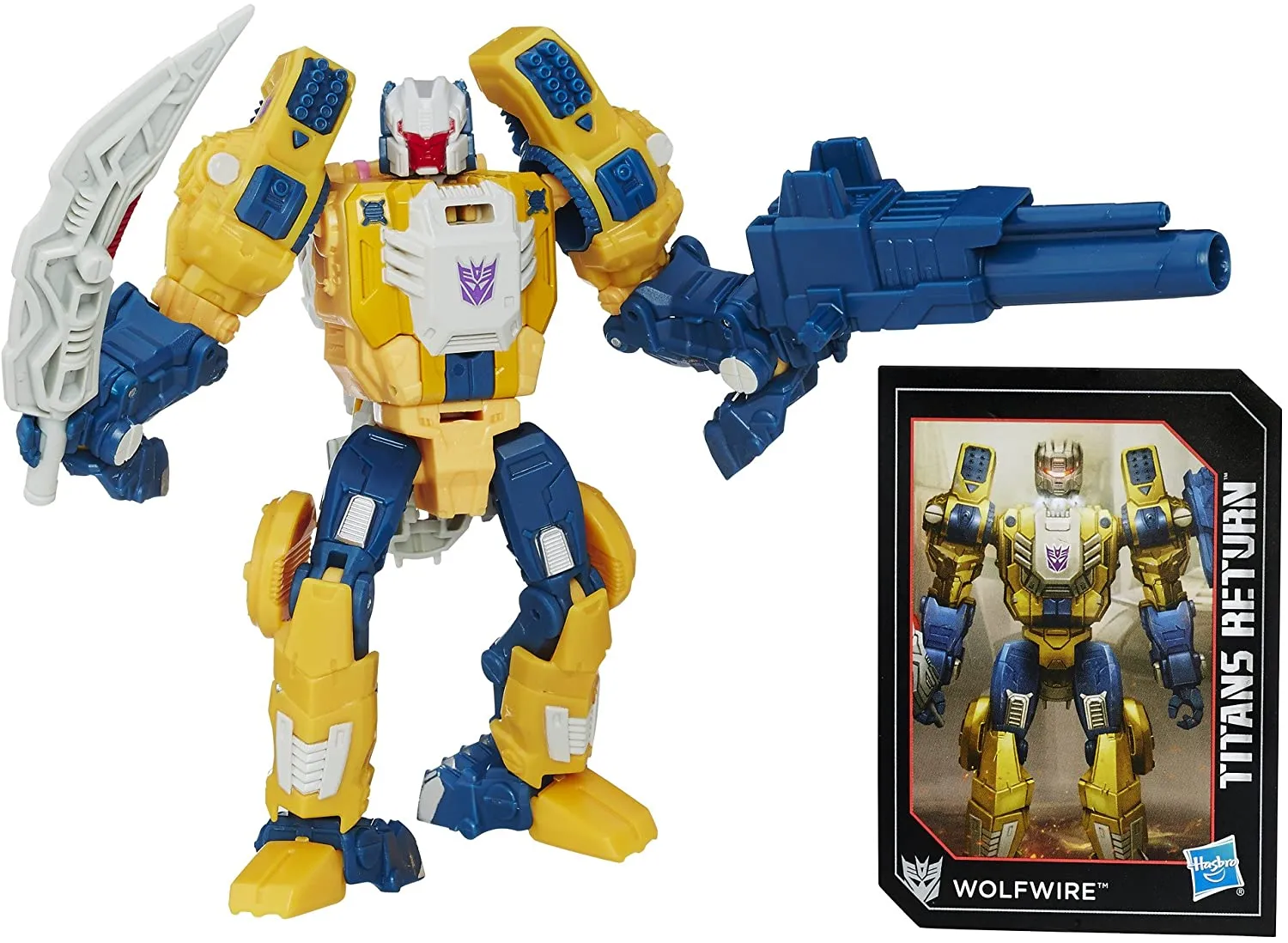 Wolfwire and Monxo Deluxe Class  | Transformers Generations Titans Return