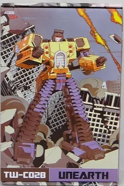 TW-C02B Unearth Yellow Version | Toyworld Constructor Combiner