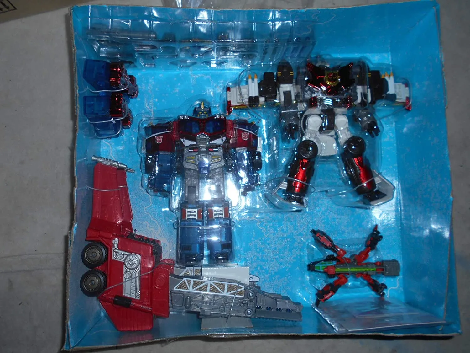 EX-02 Sonic Convoy Gifset Exclusive Leader Class | Transformers Galaxy Force Cybertron