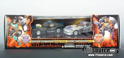 Roulette and Shadow Striker Botcon OTFCC Exclsuive | OTFCC Official Transformers Collectors Convention