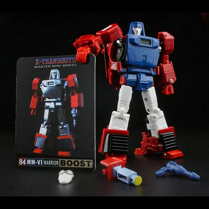 MM-6 Boost Cartoon Version | X-Transbots Master Mini