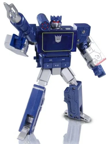 MP3 Player Soundwave Spark Blue Version | Transformers Music Label
