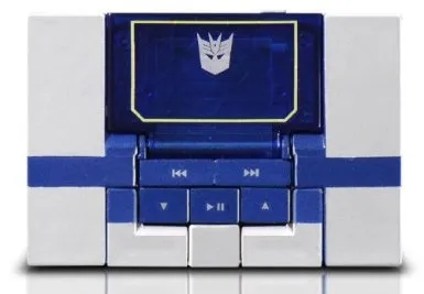 MP3 Player Soundwave Spark Blue Version | Transformers Music Label
