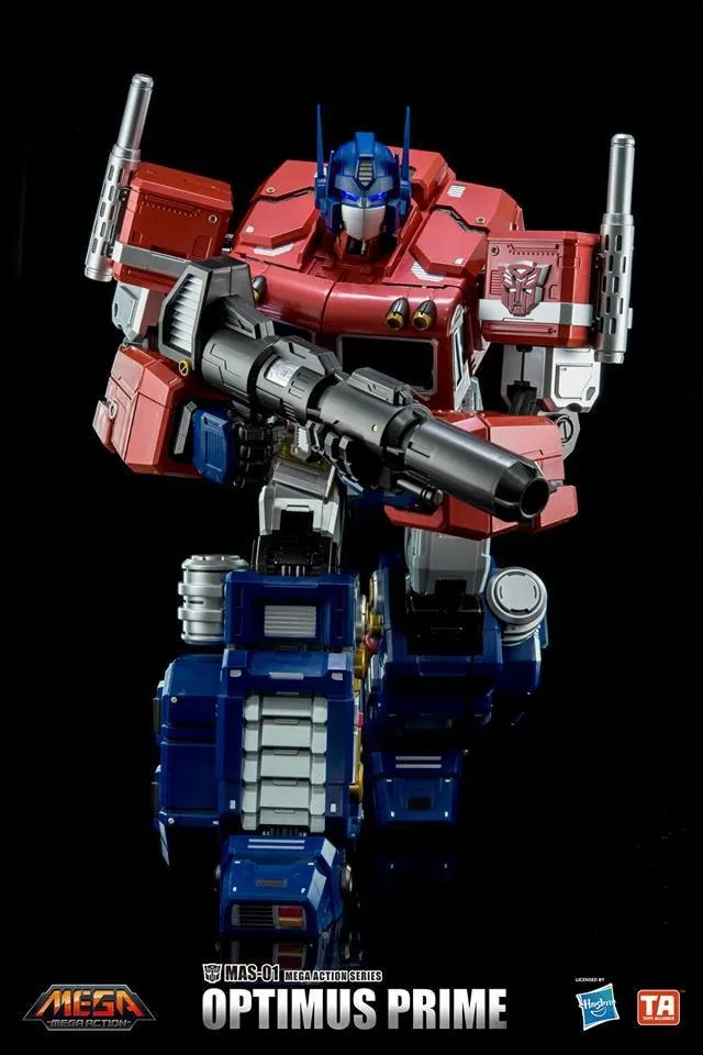 MAS-01 Optimus Prime Mega 18-inches Tall Mega Action Figure | Transformers