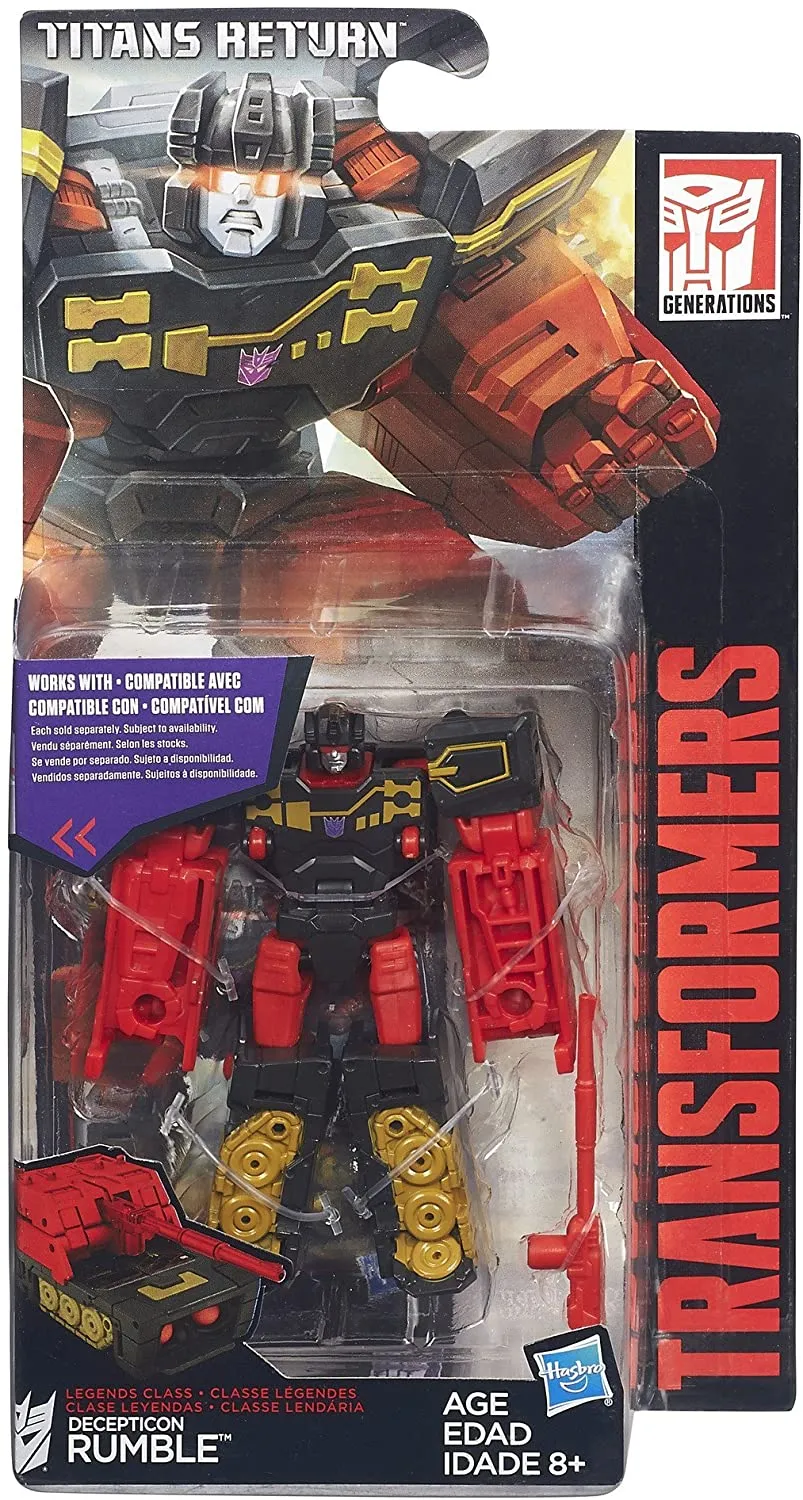 Rumble Legends Class  | Transformers Generations Titans Return