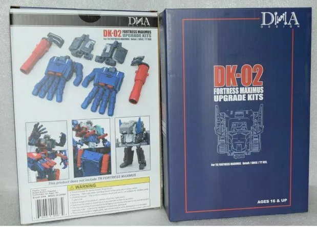 DK-02 Movable Hands Upgrade Kit for Transformers Titans Return Fortress Maximus | Dna Design | Upgrade Kit