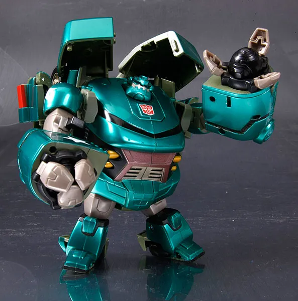 Bulkhead vs Soundwave | Japanese Transformers Animated