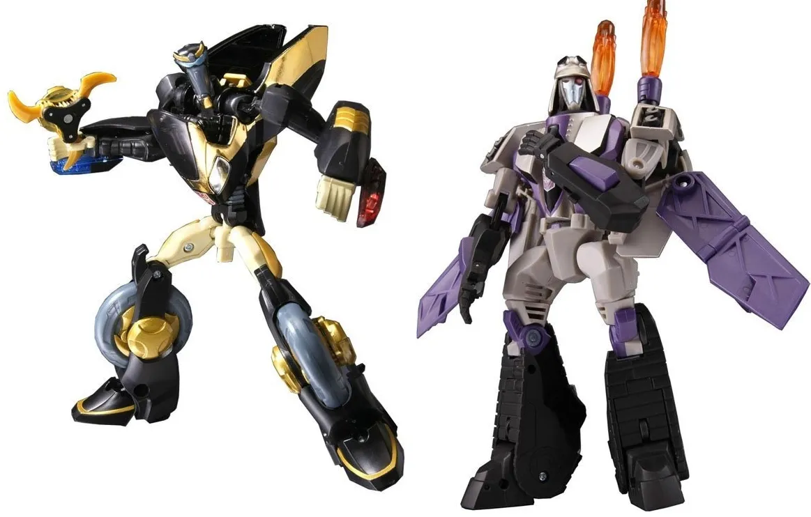 Prowl vs Blitzwing | Japanese Transformers Animated
