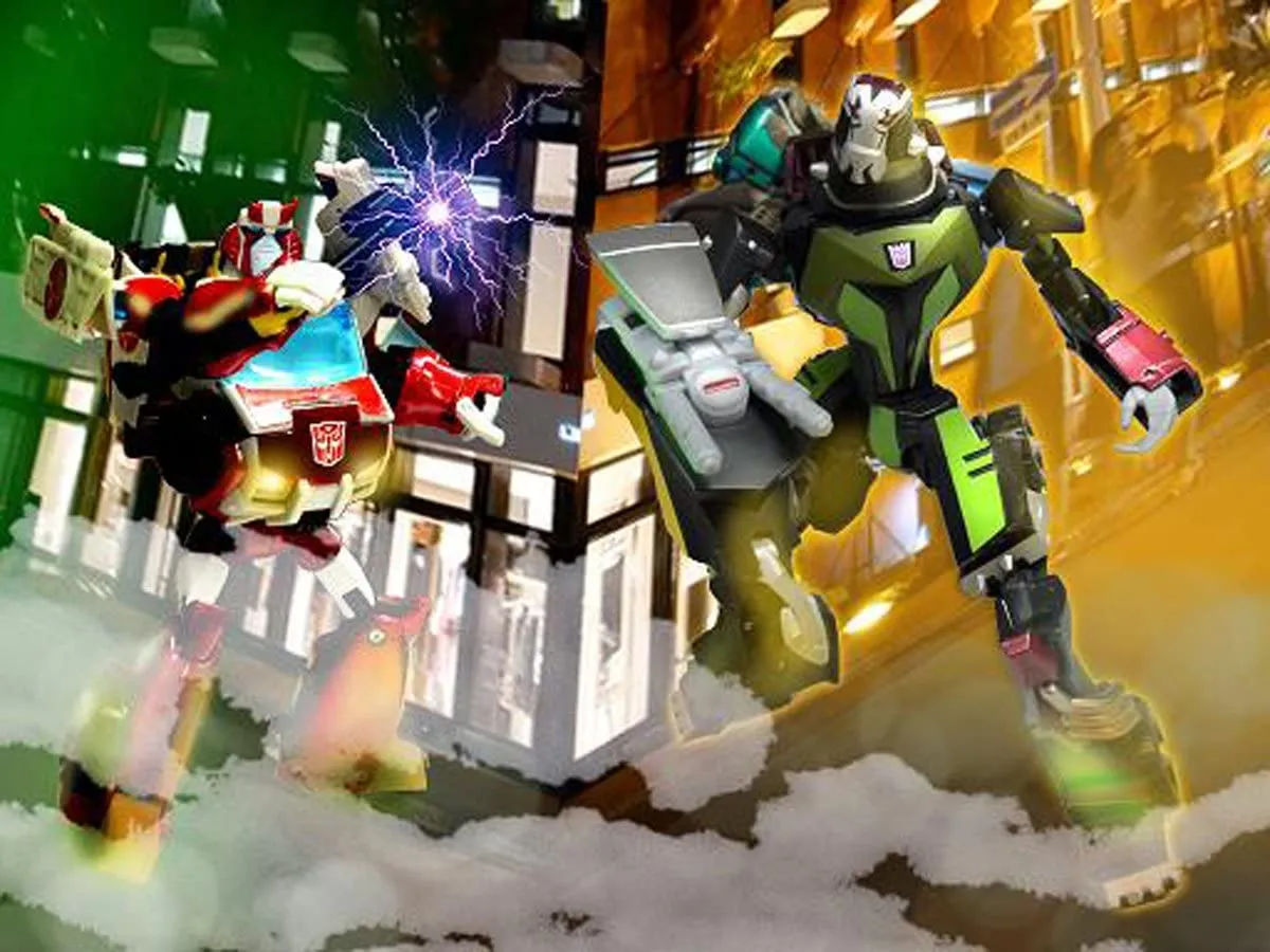 Ratchet vs Lockdown | Japanese Transformers Animated