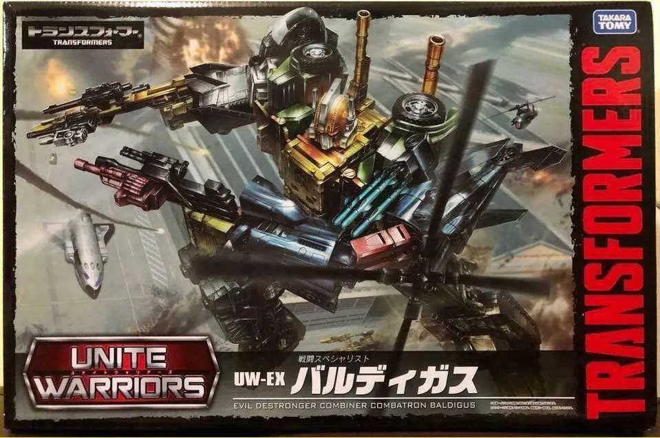 UW-EX Baldigas Combiner Set of 5 | Transformers Unite Warriors