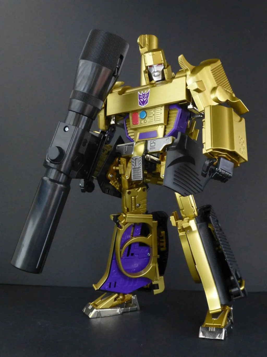 MP-05G Gold Megatron 30th Anniversary Exclusive Version | Transformers Masterpiece