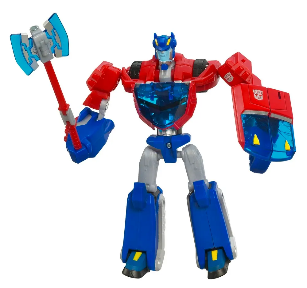 Deluxe Class Optimus Prime Cybertron Mode | Transformers Animated