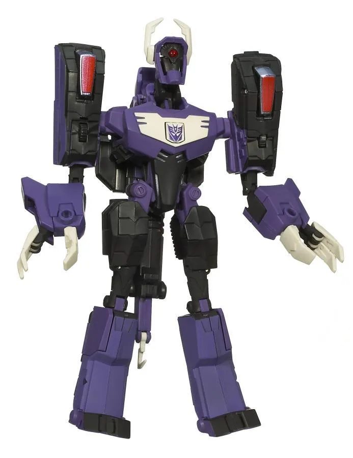 Voyager Class Shockwave and Bumblebee Exclusive | Transformers Animated