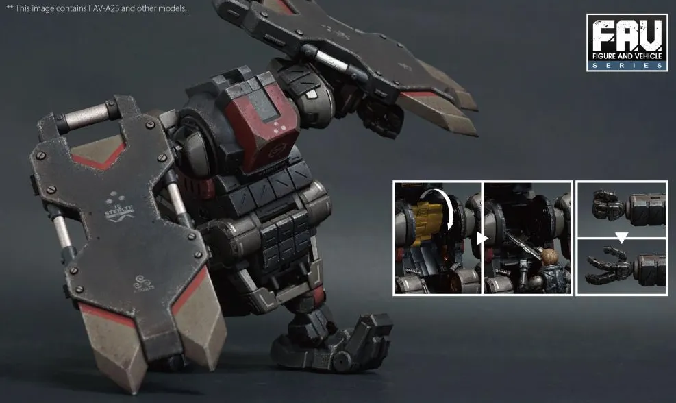 FAV-A25 Revenant Laurel LA6e 1:18 Scale | Acid Rain FAV