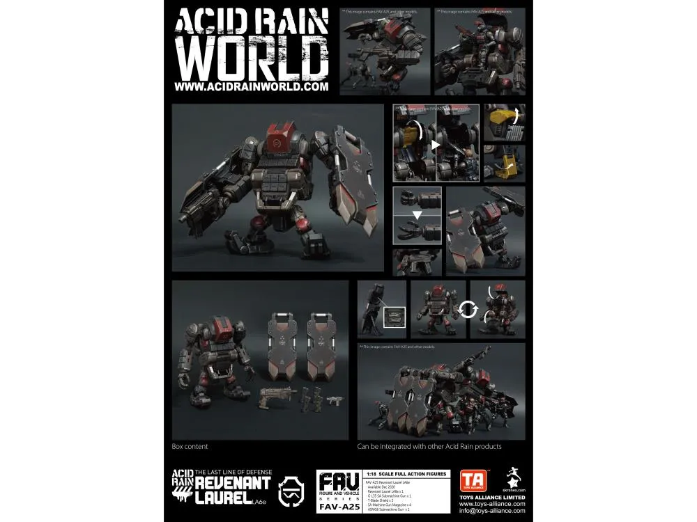 FAV-A25 Revenant Laurel LA6e 1:18 Scale | Acid Rain FAV