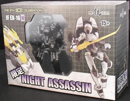 IF-EX16N Night Assassin SGC Convention Exclusive | Iron Factory