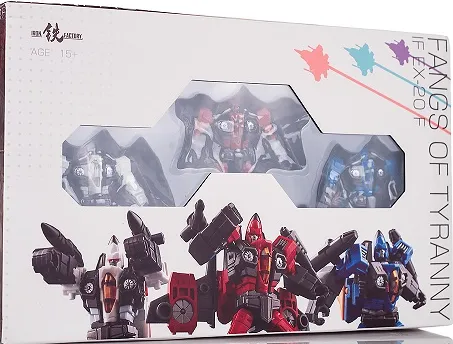 IF-EX20F Tyrants Fang Set of 3 Figures | Iron Factory Wing Of Tyrant