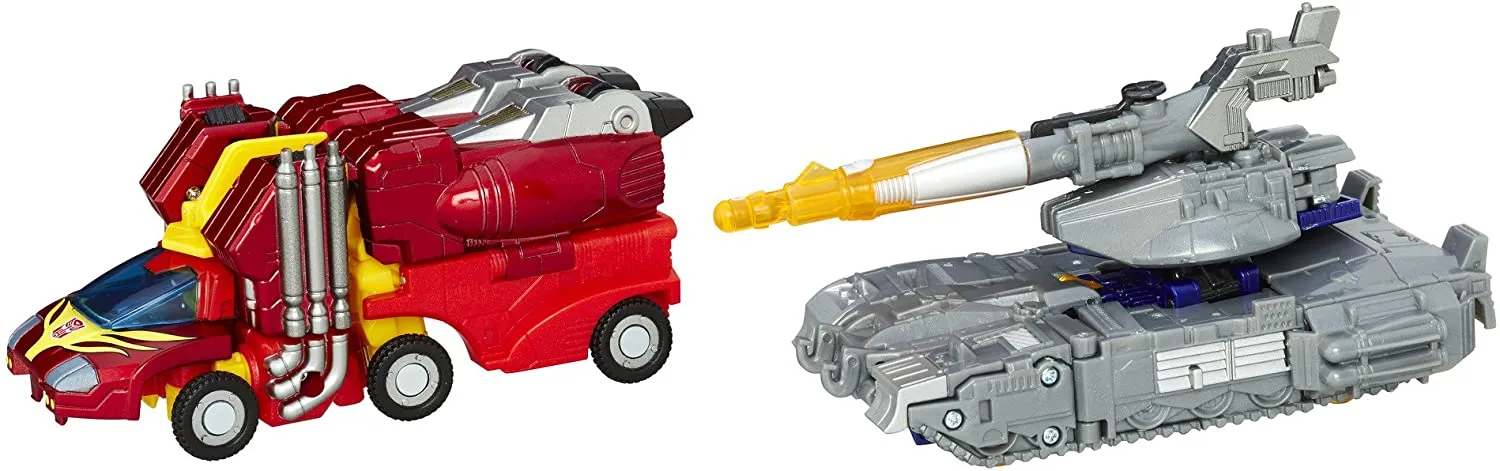 Rise of Rodimus Prime and Galvatron Set of 2 Figures | Transformers Platinum Edition