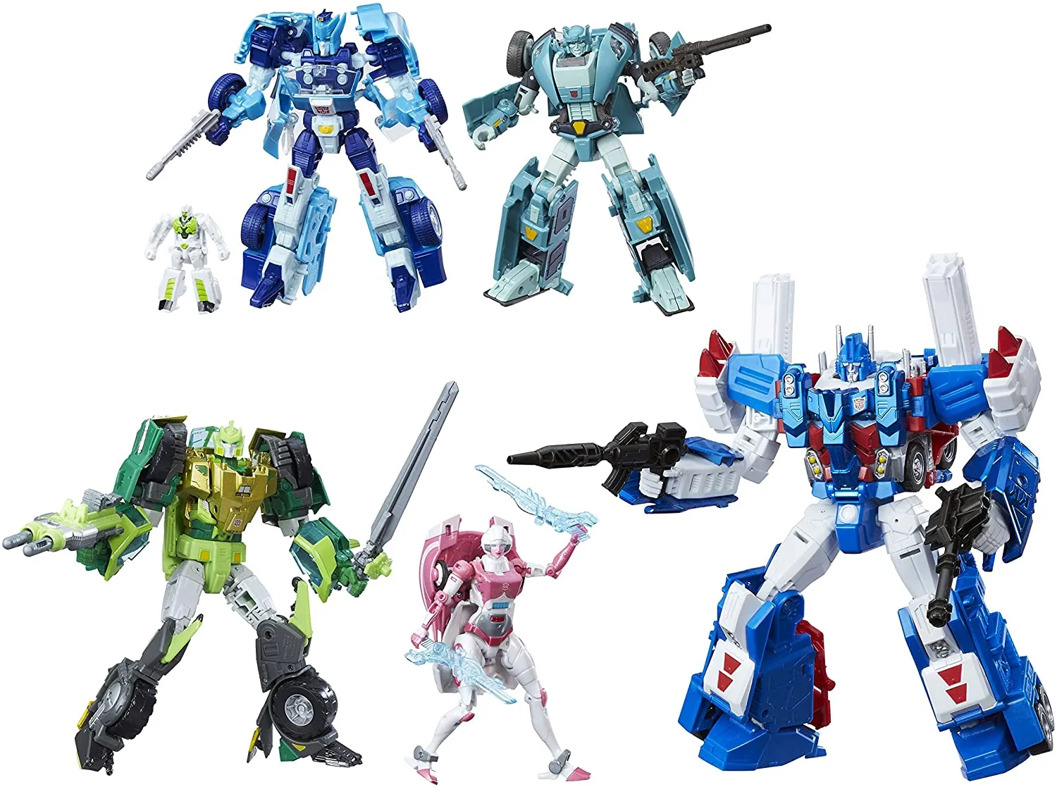 Autobot Heroes Set of 5 Figures | Transformers Platinum Edition