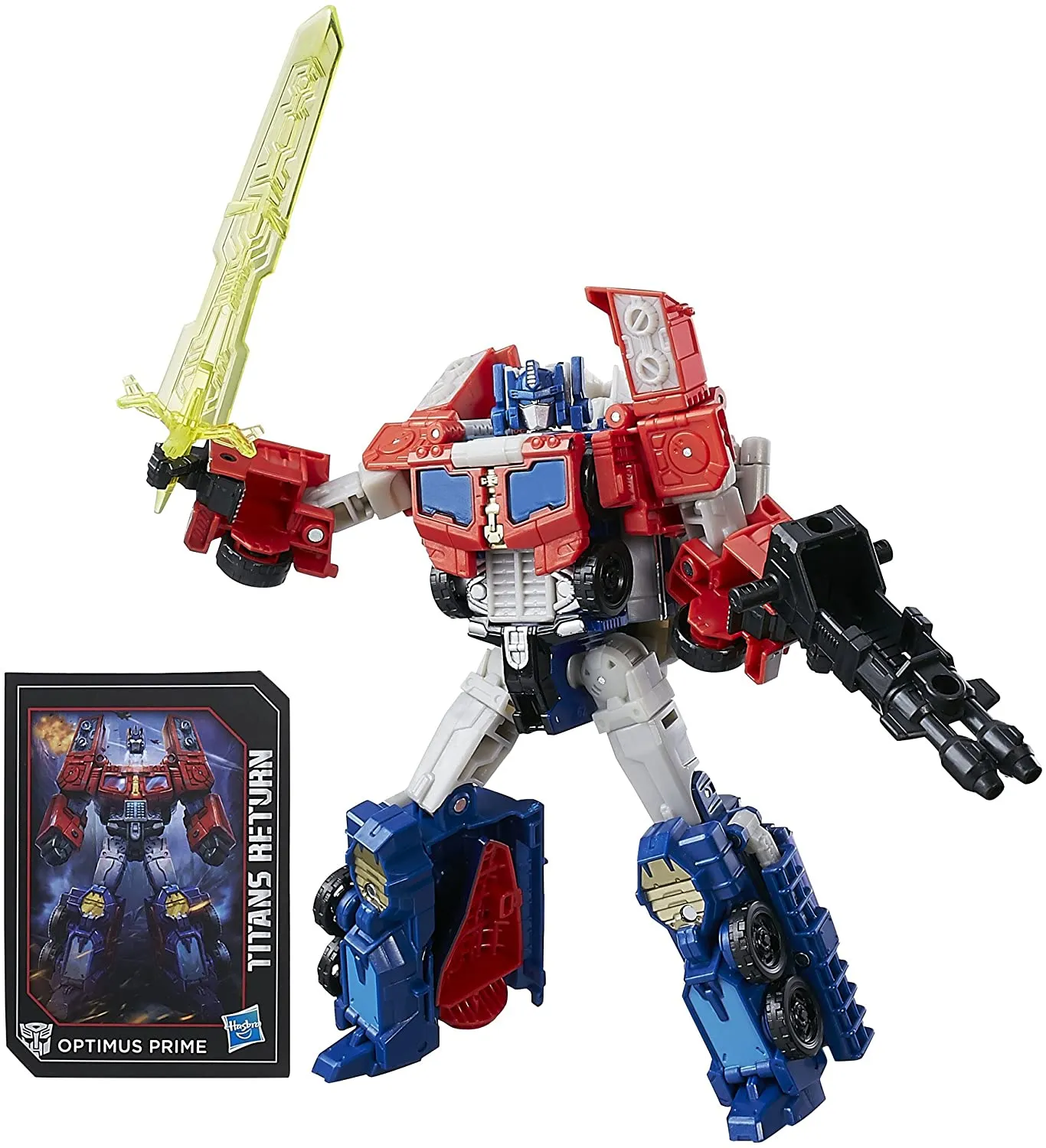 Optimus Prime and Diac Voyager Class  | Transformers Generations Titans Return