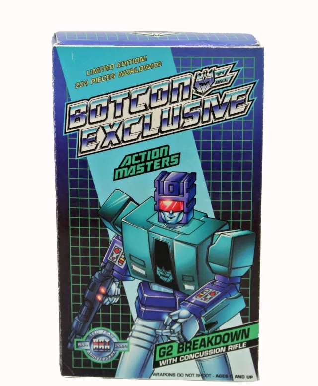 G2 Breakdown Actionmasters Botcon Exclusive | Transformers Convention Botcon 2004