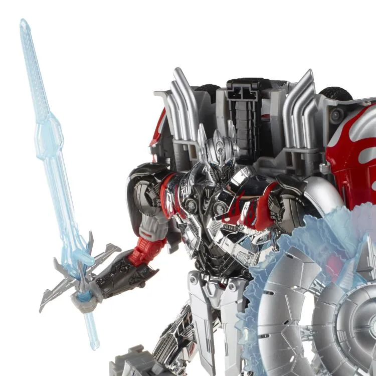 Silver Knight Optimus Prime | Transformers Platinum Edition