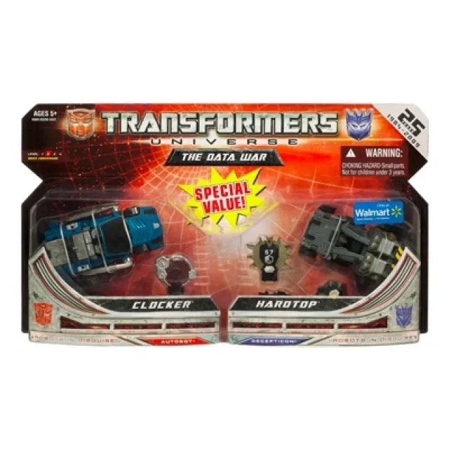Scout Class The Data War Clocker vs Hardtop | Transformers Universe