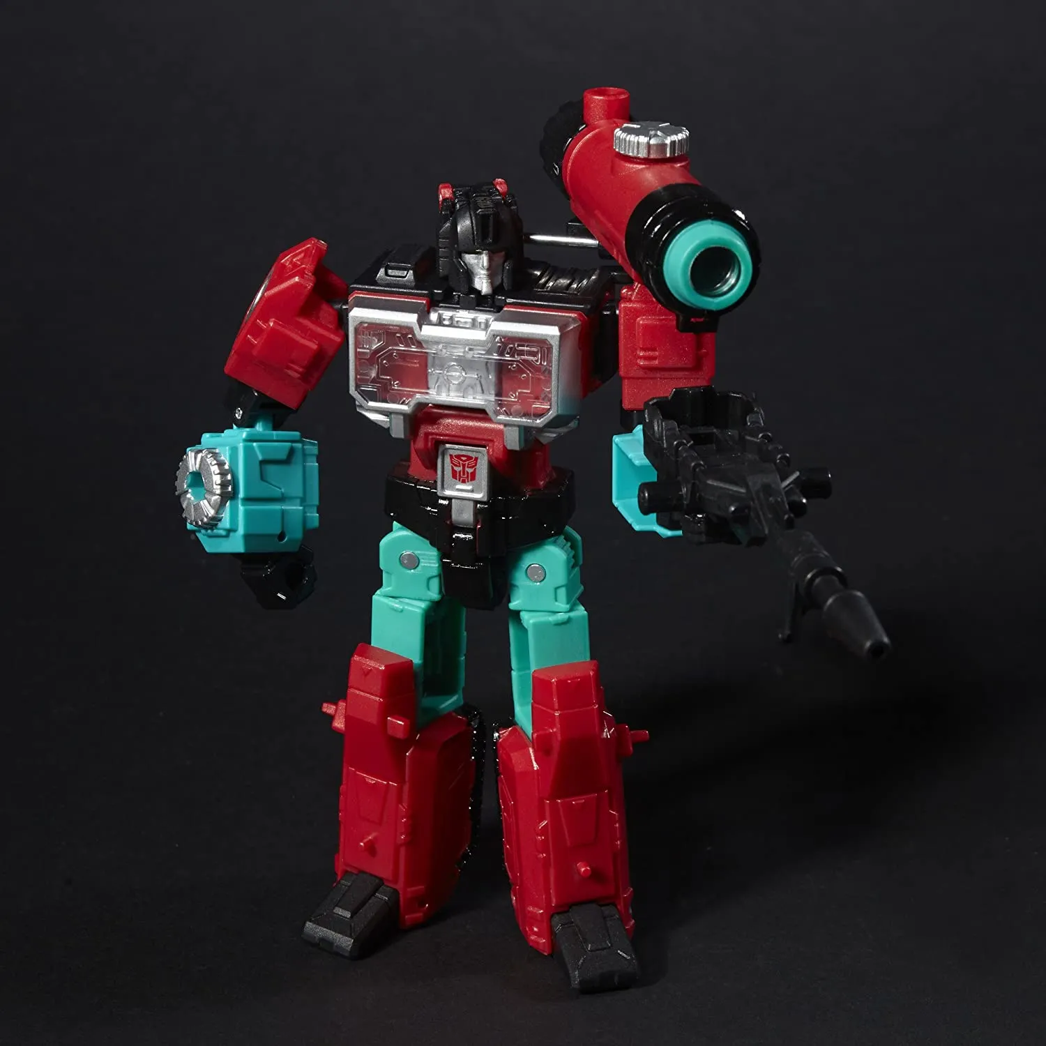 Perceptor with Convex Deluxe Class  | Transformers Generations Titans Return