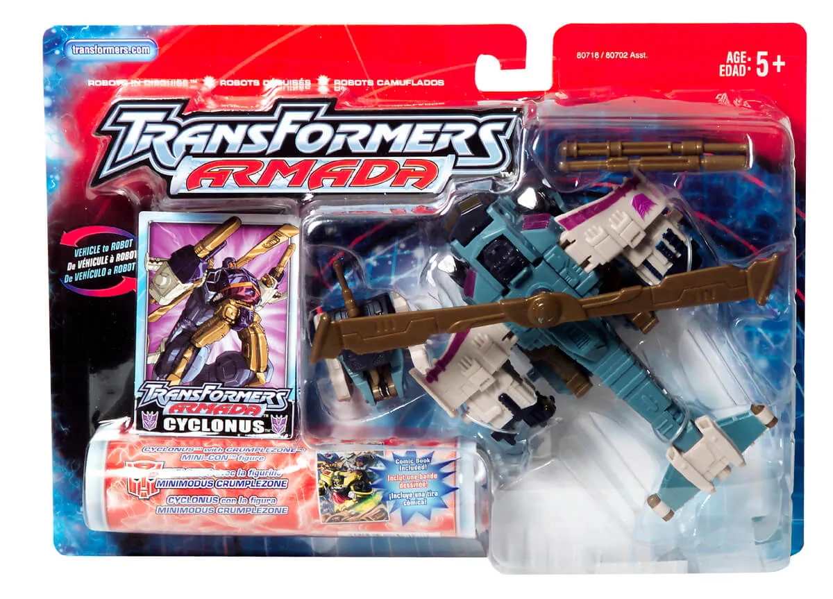 Cyclonus and Crumplezone Mini-Con Super-con | Transformers Armada