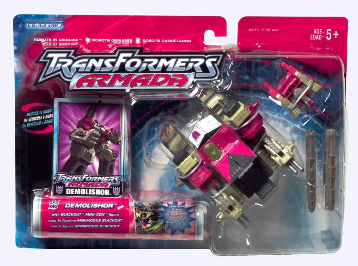Demolishor and Blackout Mini-Con Super-con | Transformers Armada