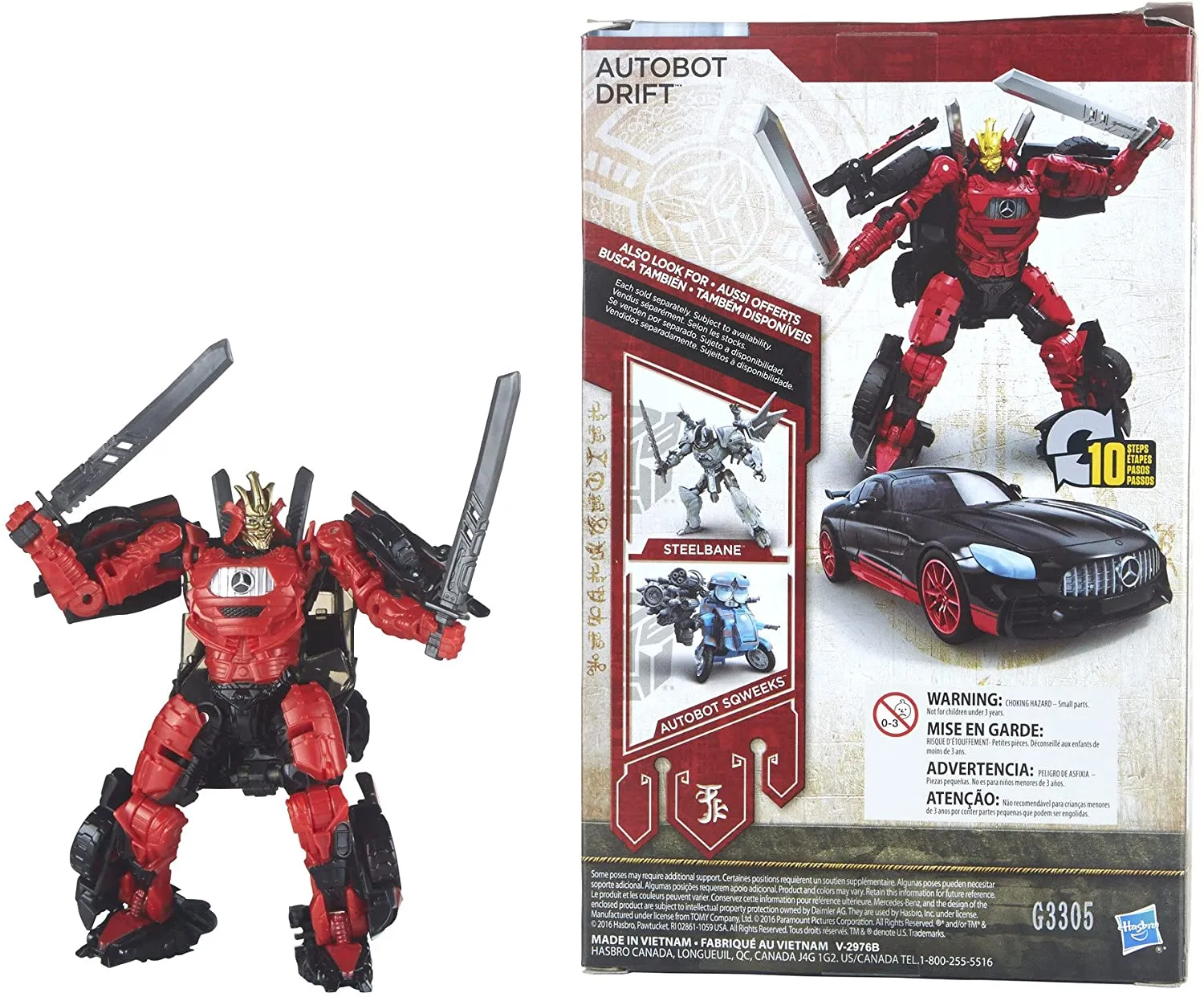 Deluxe Class Autobot Drift Premier Edition | Transformers the Last Knight