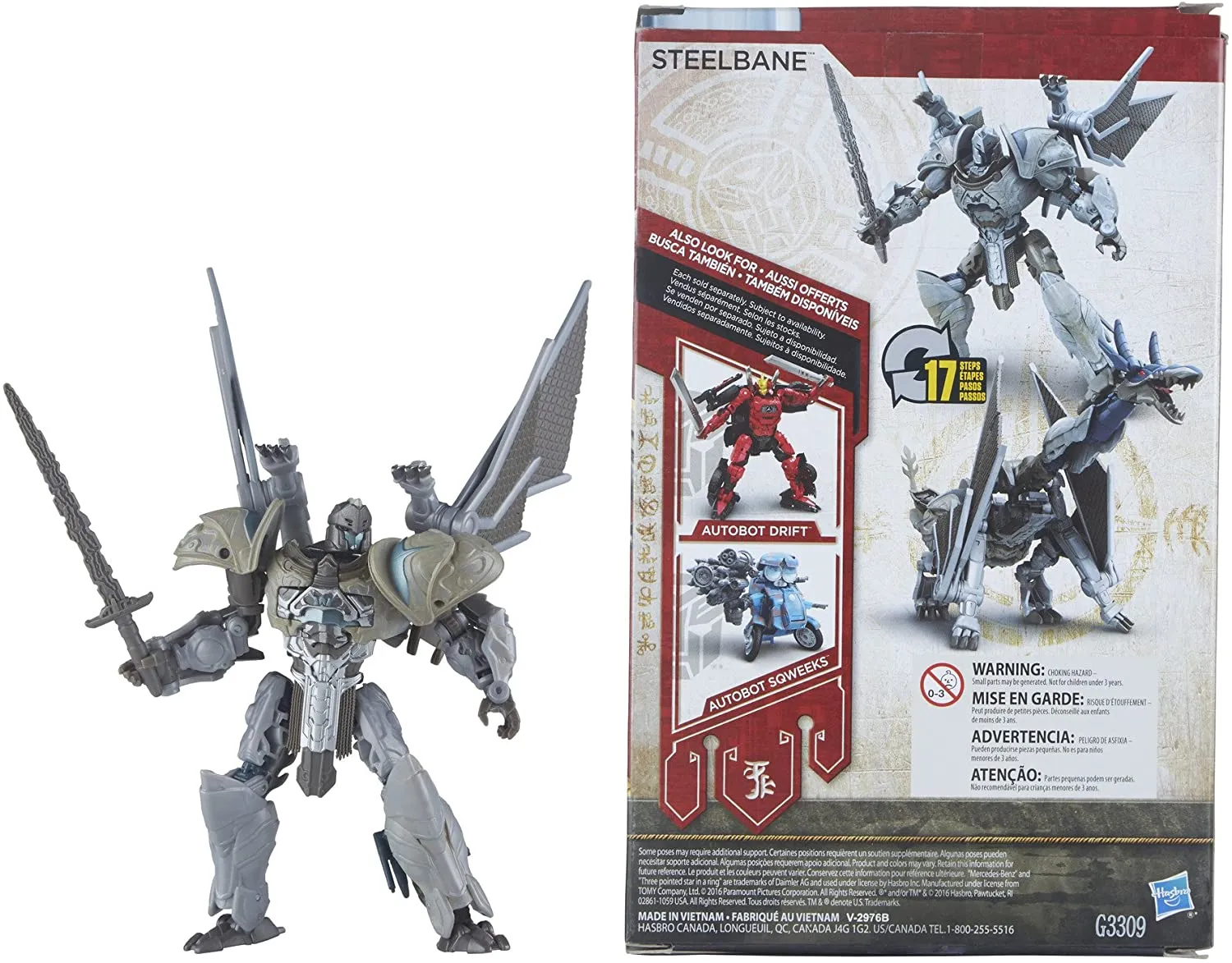 Deluxe Class Steelbane Premier Edition | Transformers the Last Knight