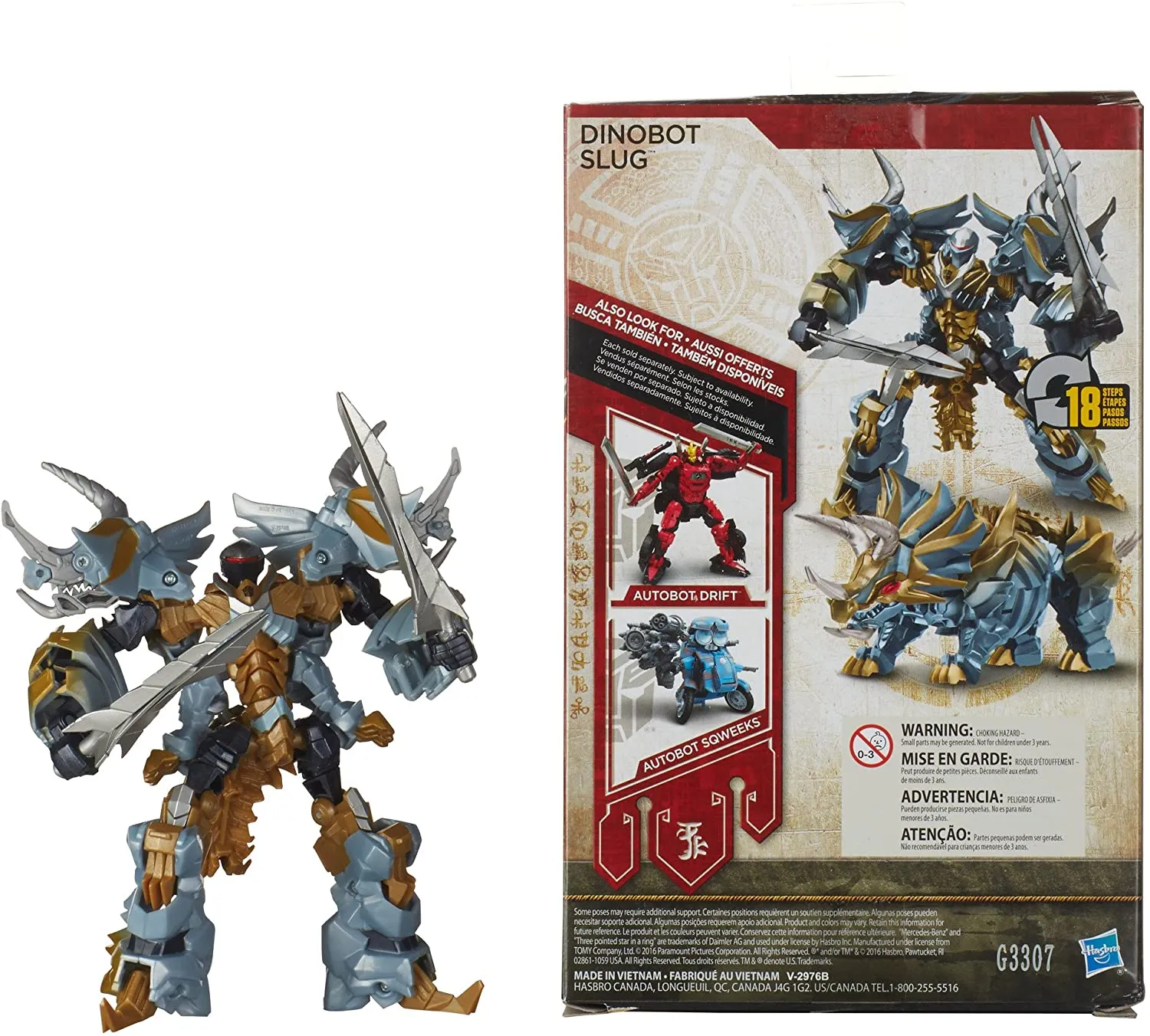 Deluxe Class Dinobot Slug Premier Edition | Transformers the Last Knight